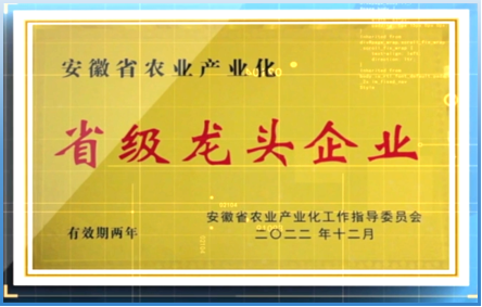 安徽省农业产业化龙头企业